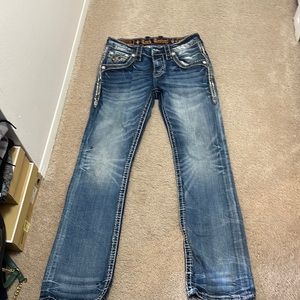 Rock revival mens jeans